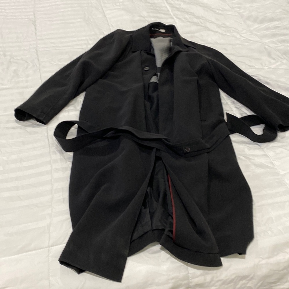 Mens water resistance trench coat